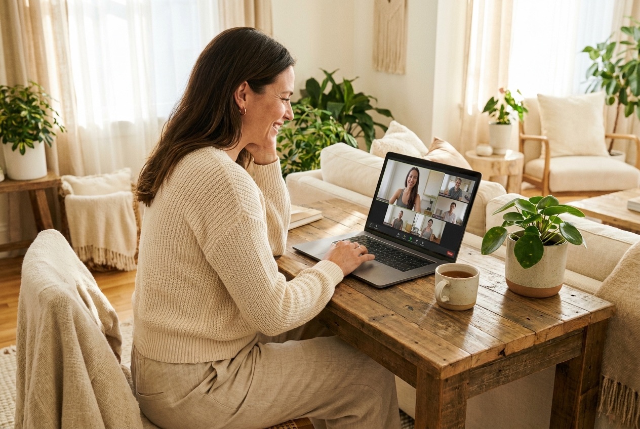 Conectándote a un encuentro en vivo online
